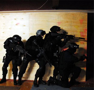 Paintballing